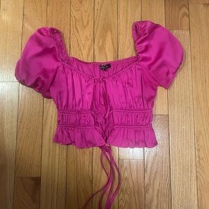 Pink blouse